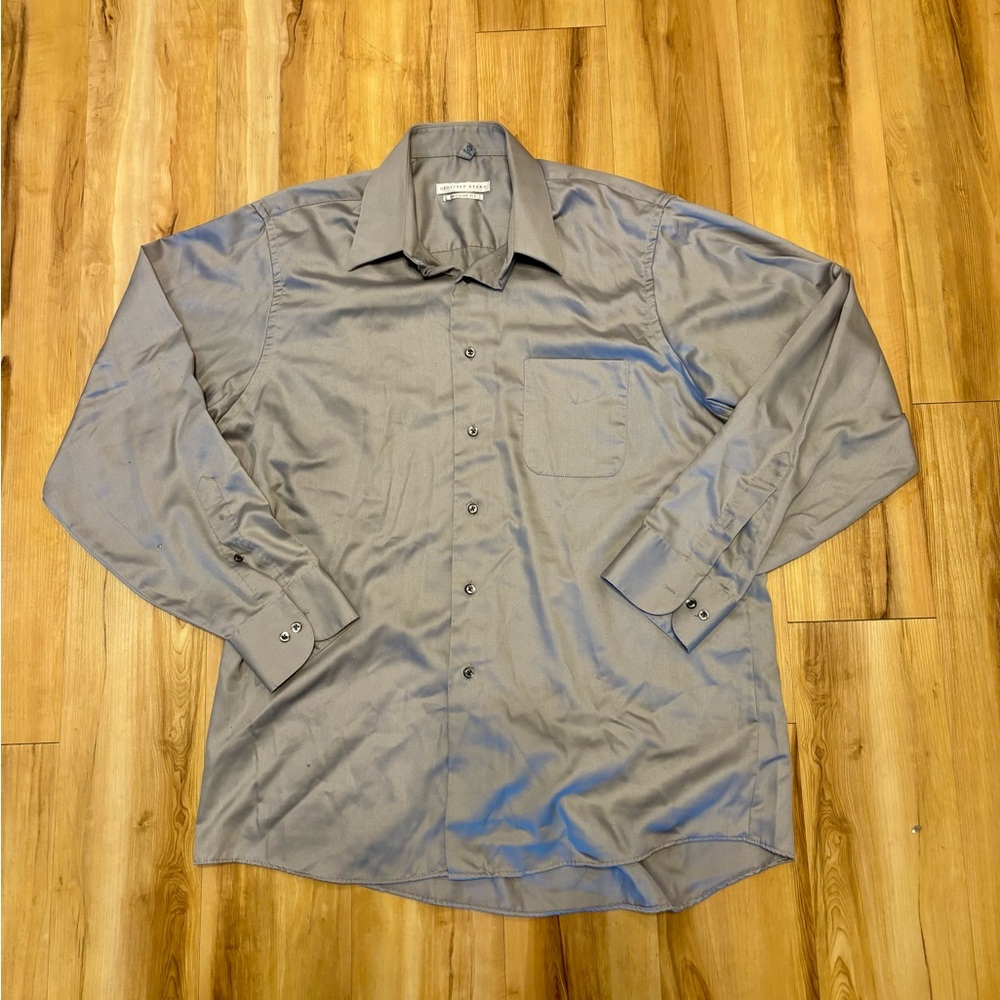 Geoffrey Beene Charcoal Dress Shirt